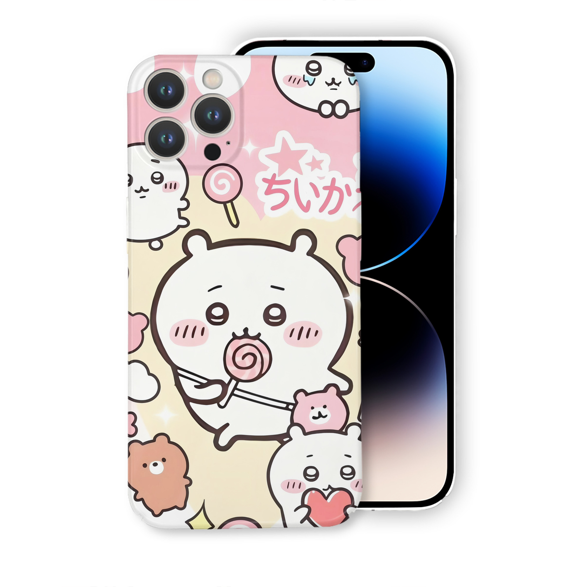 （画像用） ちいかわ Chii-kawa 【iPhone 14シリーズ対応】ハードケース